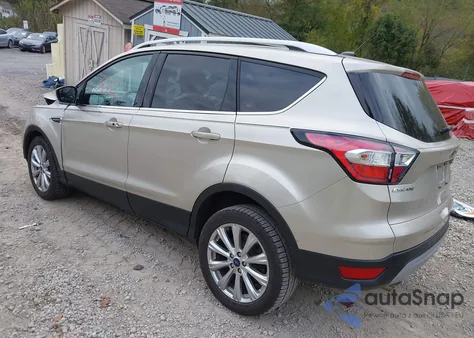 2017 Ford Escape Titanium from USA, damaged, VIN 1FMCU9JD0HUC89677